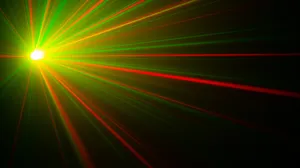 Vibrant Laser Light Show Wallpaper