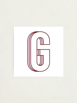 Vibrant Letter G On Paper Wallpaper