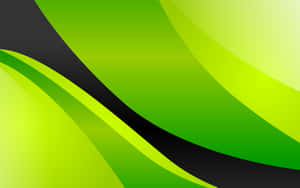 Vibrant Lime Green Abstract Artwork Wallpaper