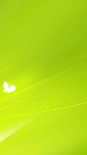 Vibrant Lime Green Abstract Background Wallpaper