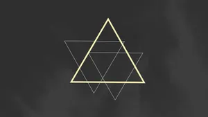 Vibrant Minimalist Geometric Design Wallpaper