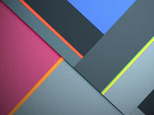 Vibrant Minimalist Geometric Wallpaper Wallpaper