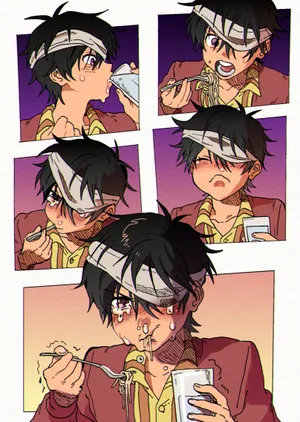 Vibrant Narancia Ghirga Action Pose Wallpaper