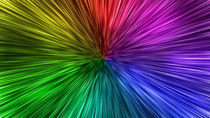 Vibrant Neon Colored Pin Stripe Tie Dye Artwork. Wallpaper