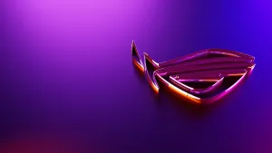 Vibrant Neon Gaming Logo Wallpaper Wallpaper