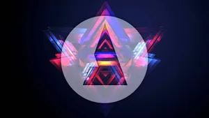 Vibrant Neon Party Atmosphere Wallpaper