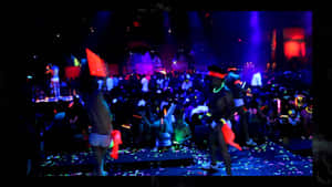 Vibrant Neon Party Scene.jpg Wallpaper