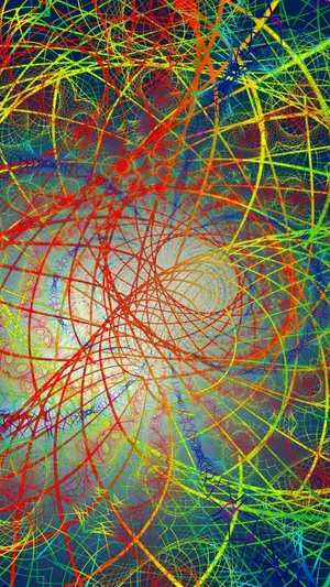 Vibrant_ Network_ Chaos Wallpaper