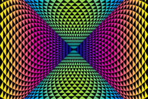 Vibrant Optical Tunnel Illusion.jpg Wallpaper