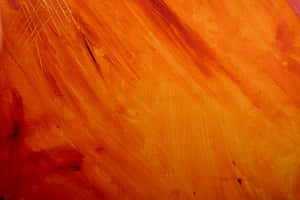 Vibrant Orange Textured Paint Wallpaper