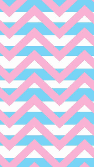 Vibrant Pastel Blue And Pink Color Block Wallpaper Wallpaper