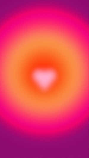 Vibrant Pink Aura Background Wallpaper