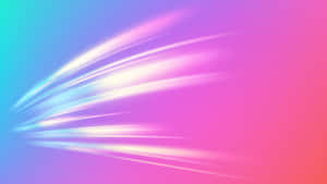 Vibrant Pink Blue Speed Light Abstract Wallpaper