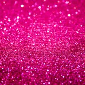 Vibrant Pink Glitter Texture Wallpaper