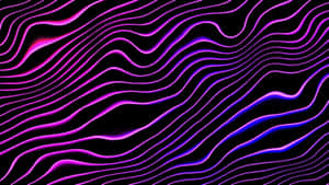 Vibrant_ Pink_ Waves_ Abstract_ Background Wallpaper