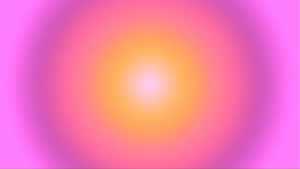Vibrant Pinkand Orange Aura Background Wallpaper