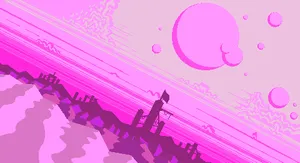 Vibrant Pixel Art For Aesthetic Use Wallpaper