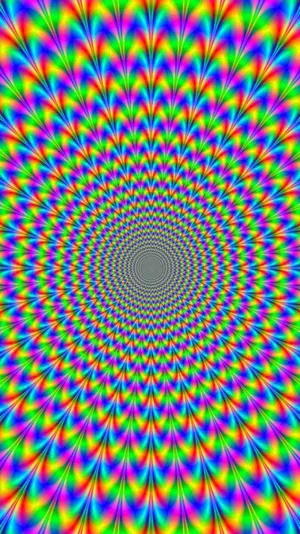 Vibrant Psychedelic Pattern_i Phone6 Wallpaper