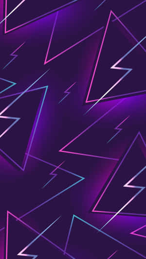 Vibrant Purple Abstract Wallpaper