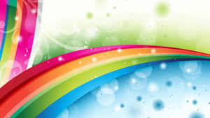 Vibrant_ Rainbow_ Artwork Wallpaper