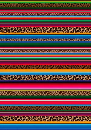Vibrant Serape Blanket Wallpaper