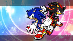 Vibrant Sonic Adventure - Sonic Art In High Definition Wallpaper