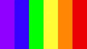 Vibrant Spectrum Bands Wallpaper