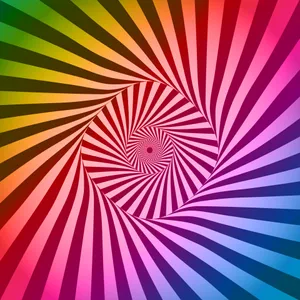 Vibrant Spectrum Of Illusions Wallpaper