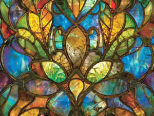 Vibrant_ Stained_ Glass_ Artistry.jpg Wallpaper