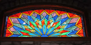 Vibrant Stained Glass Window Wallpaper