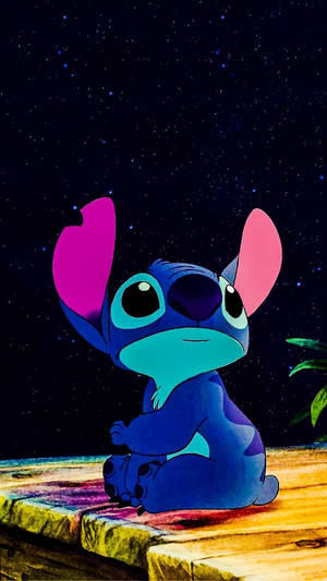 Vibrant Stitch 3d Phone Wallpaper