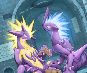 Vibrant Toxtricity Unleashing Its Power Wallpaper