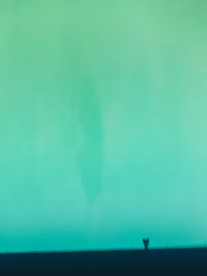 Vibrant Turquoise Green Abstract Wallpaper Wallpaper