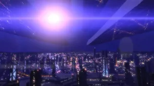 Vibrant View Of Mass Effect Citadel Wallpaper