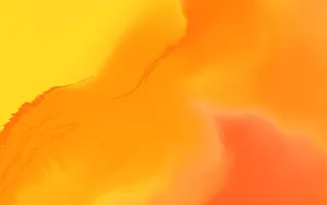 Vibrant Yellow Abstract Painting Wallpaper