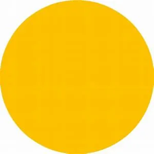 Vibrant Yellow Circle On A Colorful Background Wallpaper