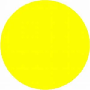 Vibrant Yellow Circle On A Dark Background Wallpaper