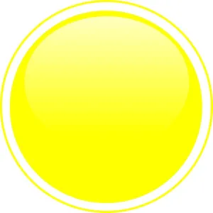 Vibrant Yellow Circle On A Dark Background Wallpaper