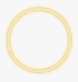 Vibrant Yellow Circle On White Background Wallpaper