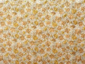 Vibrant Yellow Geometric Pattern Wallpaper