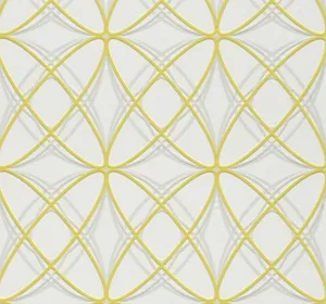 Vibrant Yellow Geometric Pattern Wallpaper Wallpaper