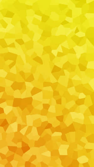 Vibrant Yellow Geometric Pattern Wallpaper Wallpaper