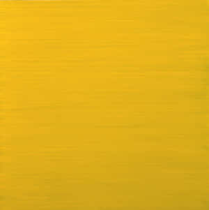 Vibrant Yellow Paint Strokes On Canvas Wallpaper