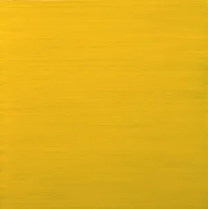 Vibrant Yellow Paint Strokes On Canvas Wallpaper