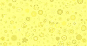 Vibrant Yellow Pattern Design Wallpaper