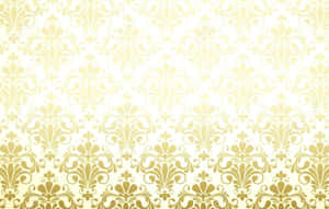 Vibrant Yellow Patterned Wallpaper Wallpaper
