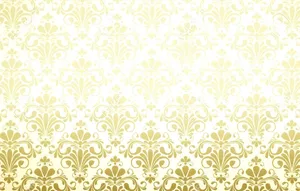 Vibrant Yellow Patterned Wallpaper Wallpaper