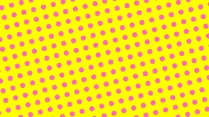 Vibrant Yellow Polka Dot Background Wallpaper