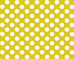 Vibrant Yellow Polka Dot Background Wallpaper