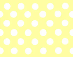 Vibrant Yellow Polka Dot Background Wallpaper